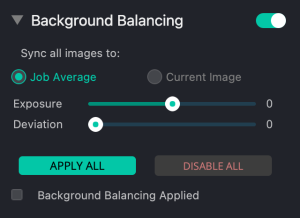 background balancing
